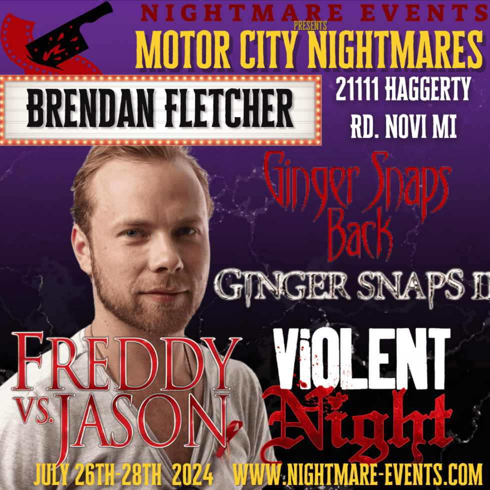 Brendan Fletcher Motor City Nightmares July 2628, 2024