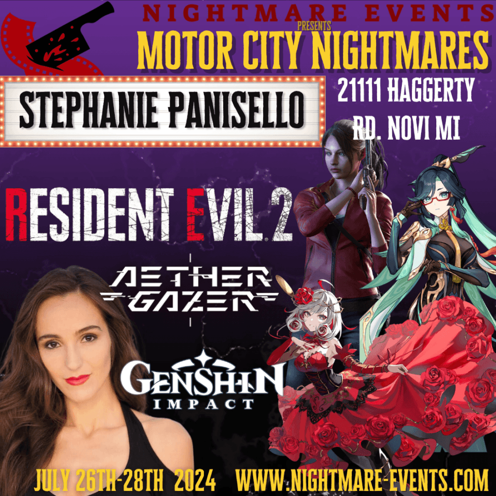 Stephanie Panisello Motor City Nightmares July 2628, 2024